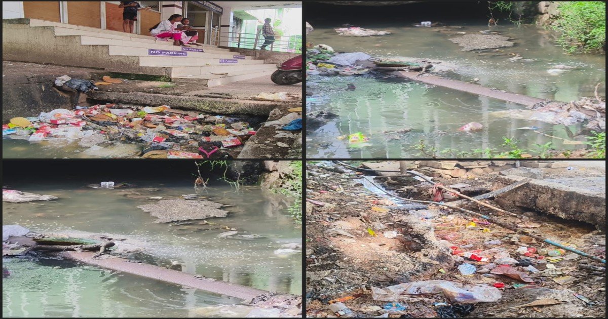 Inactive policy in cleaning work at Berhampur's big medical center